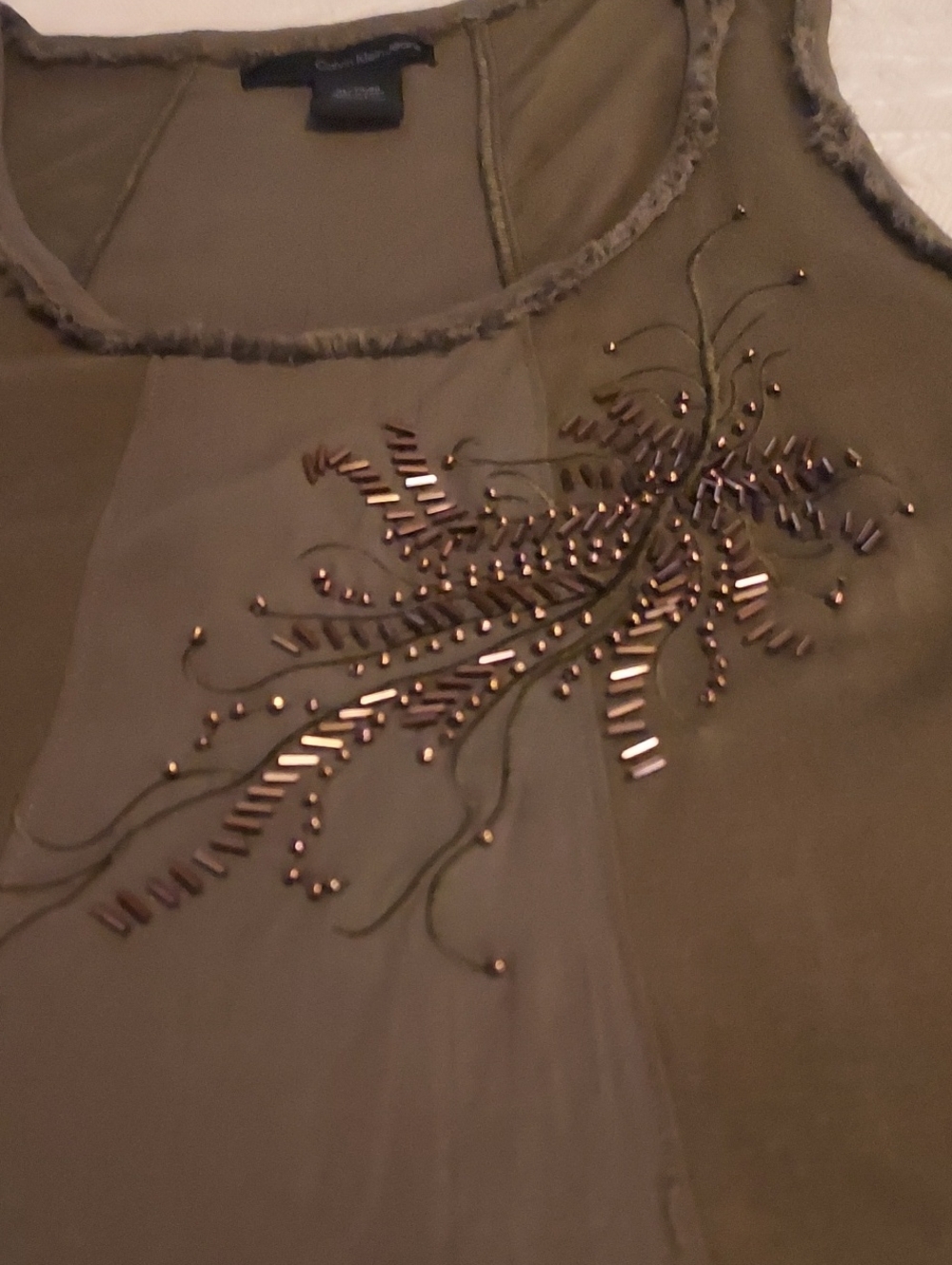 Calvin Klien Tank Top Blouse - Picture 7 of 8